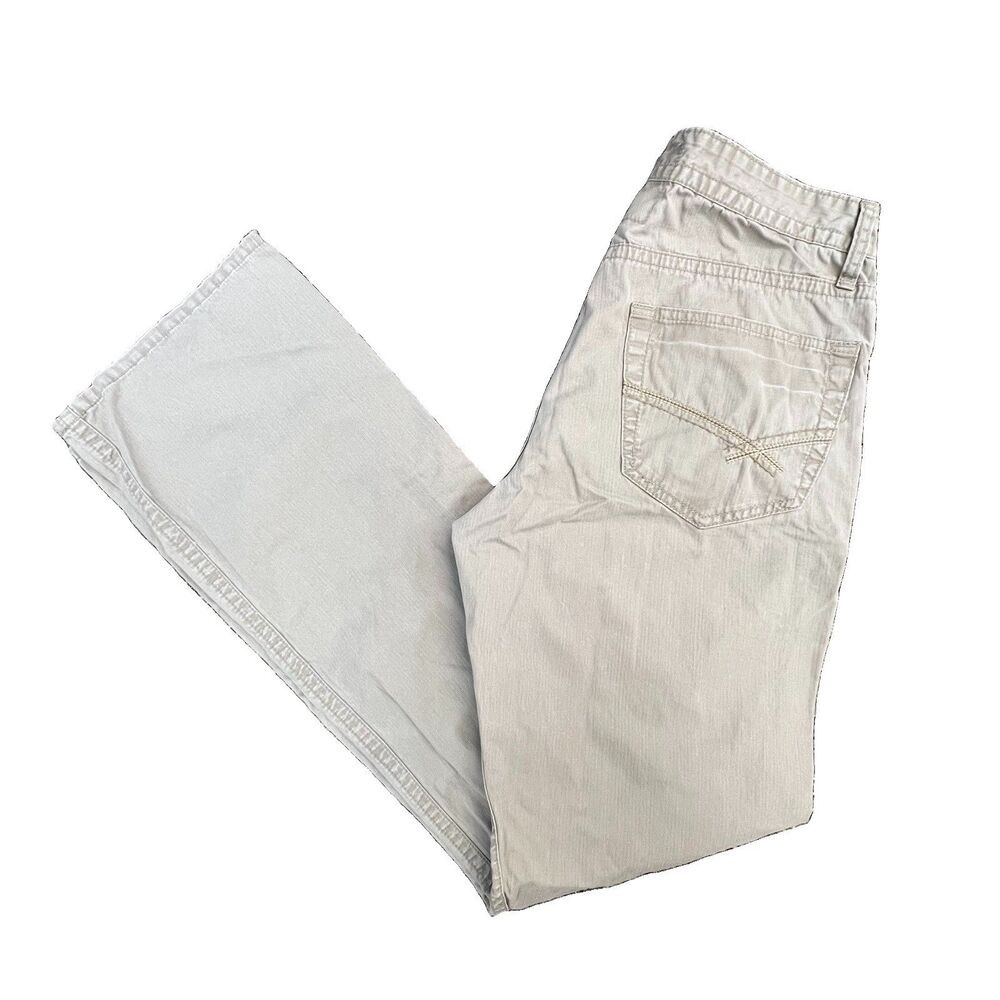 Buckle BKE COLE PANT TAN / PENNY SZ 32 COTTON EMBROIDERY POCKET 32.5" length